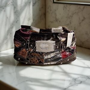 New G bag Multicolor Patchwork Handbag